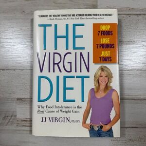 The Virgin Diet JJ Virgin Hardcover Food Intolerance Weight Loss Health Book